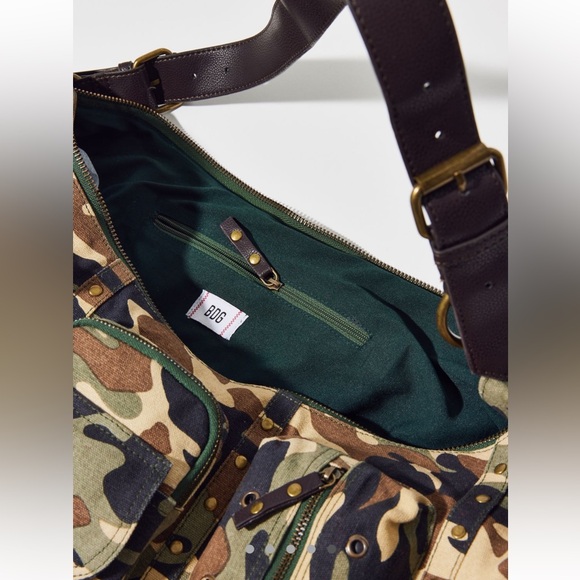 BDG Canvas Pocket Hobo Bag